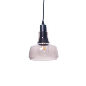 LLPL-020-E27 170MM GL BLK