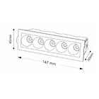 EVO-CX102-5*2W24D30K WHT