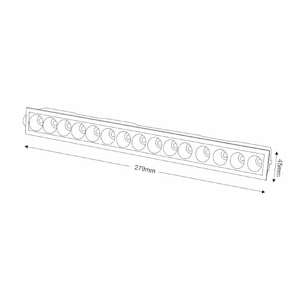 EVO-CX103-10*2W24D30K WHT